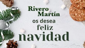 Imagen de felicitación del equipo Rivero Martín.